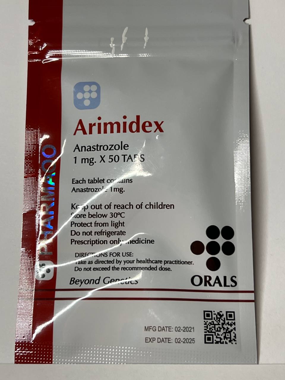 q4 Arimidex Pharmaqo Tabs - Image 1